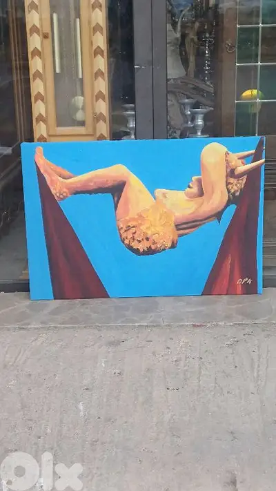 لوحة رسم زيتي اوروبية