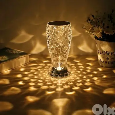 Scaly Transparent Table Lamp - RGB Lighting with Remote Scaly Transparent Table Lamp - RGB Lighting with Remote