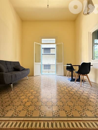 PRIME LOCATION |Semi Furnishef Traditional Apartment in Gemayzeh