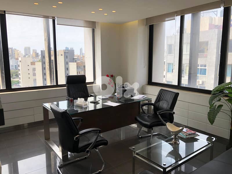130 SQM Prime Location Office in Sin El Fil, Metn 0