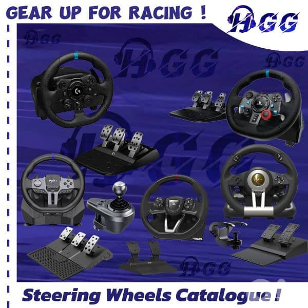 Steering wheels for ps4 - ps5  playstation 4 & 5 Starting 60$ 0