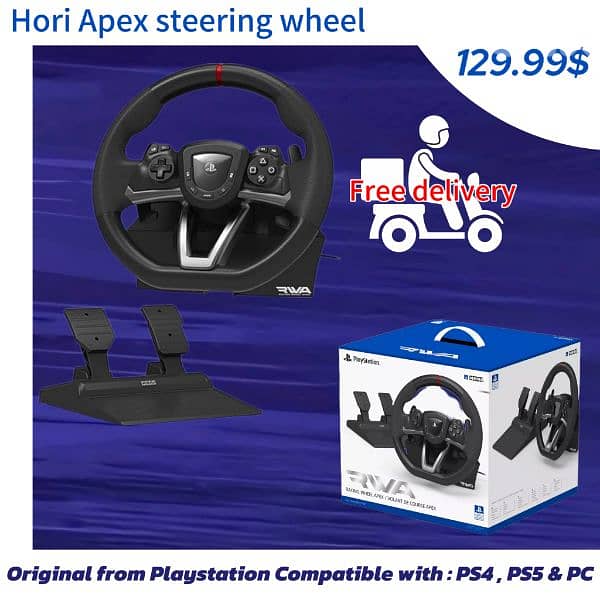 Steering wheels for ps4 - ps5  playstation 4 & 5 Starting 60$ 4