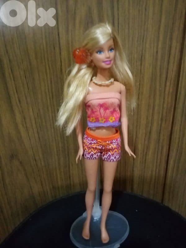 Barbie IN A MERMAID TALE Mattel doll bend legs Flat Feet Wearing+Acces 0