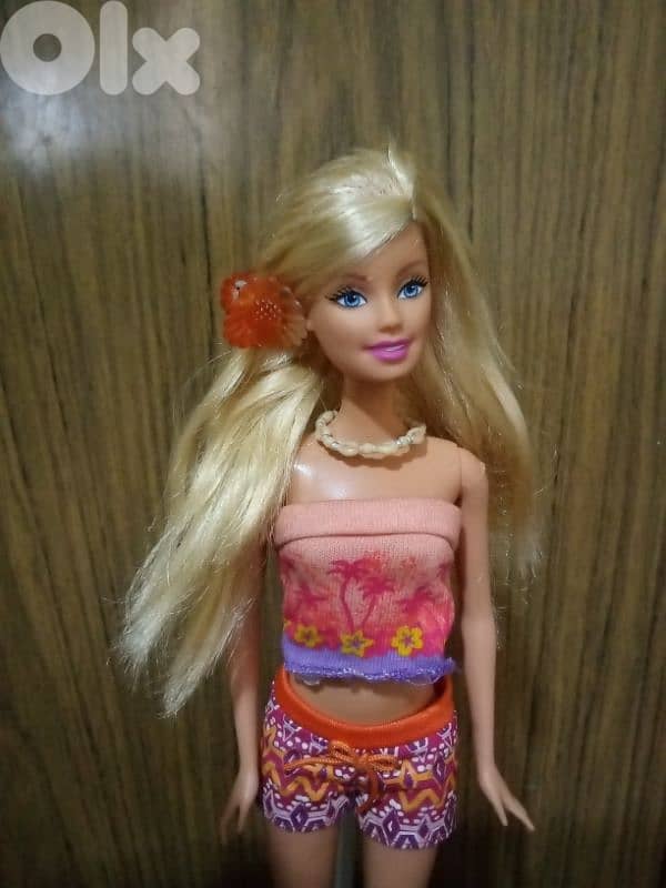 Barbie IN A MERMAID TALE Mattel doll bend legs Flat Feet Wearing+Acces 1