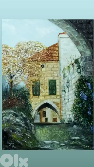 رسم لوحات زيتية  على الطلب