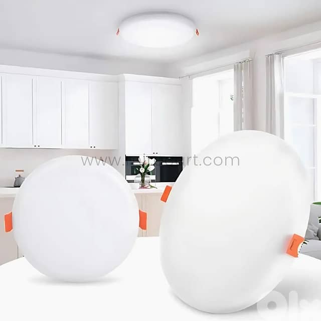 Sleek Frameless LED Downlight – Cool White, Ultra-Thin, Tool-Free Fit 0