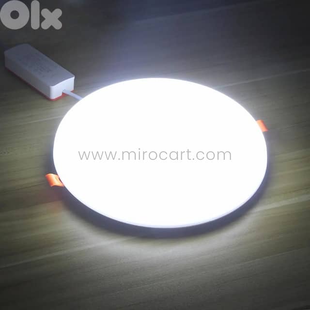 Sleek Frameless LED Downlight – Cool White, Ultra-Thin, Tool-Free Fit 3