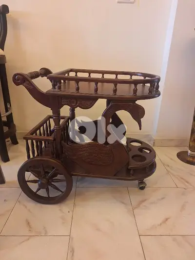 Trolley with wheels
