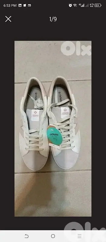 victoria shoes. made in spain. brand new