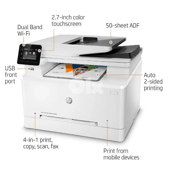 Samsung CLP-680DW color laser printer wireless 24ppm speed 14