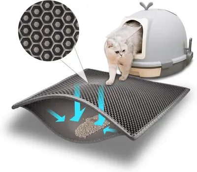 Double Layer Cat Litter Mat