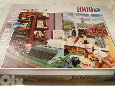 Writers desk Ravensberger puzzle 1000 pcs