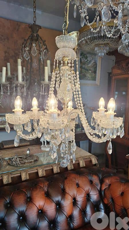 original crystal czech chandelier 0