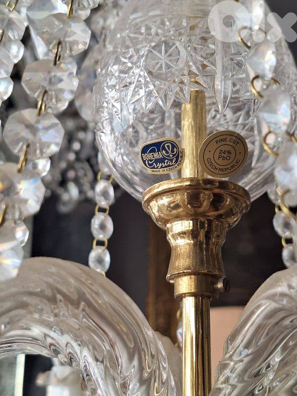 original crystal czech chandelier 7