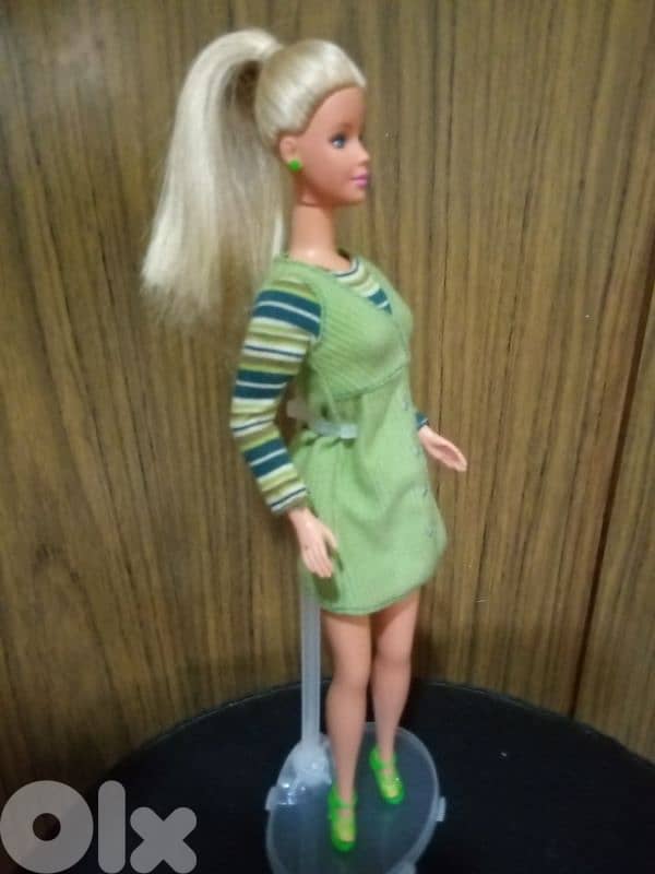PRETTY IN PLAID Barbie Mattel 1999 dressed +shoes, Rare Great doll=35$ 3
