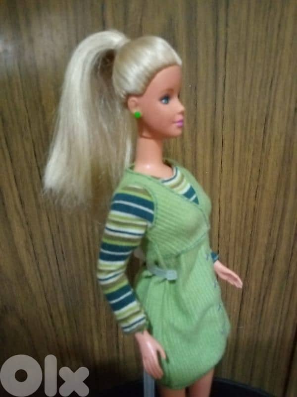 PRETTY IN PLAID Barbie Mattel 1999 dressed +shoes, Rare Great doll=35$ 4