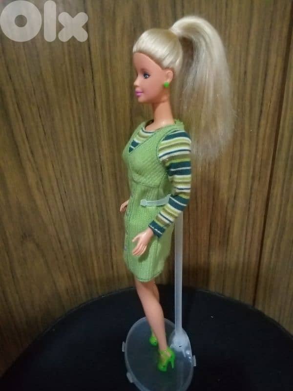 PRETTY IN PLAID Barbie Mattel 1999 dressed +shoes, Rare Great doll=35$ 5