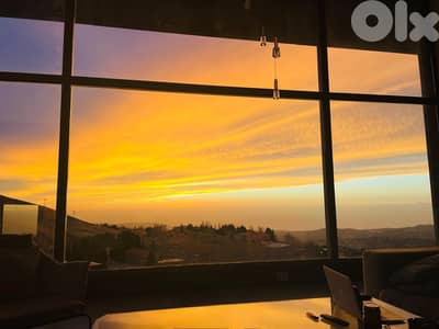 Chalet for sale in Faqra/ Amazing view/ Pool/ Garden/ Terrace