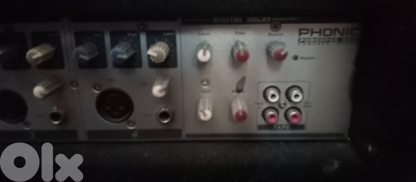 Phonic power amplifire 1