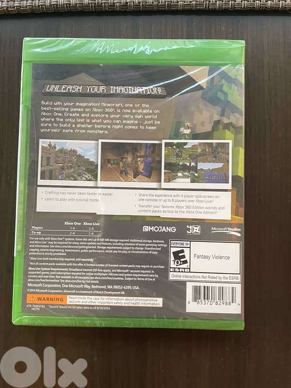 Brand New Minecraft Xbox One Edition 1