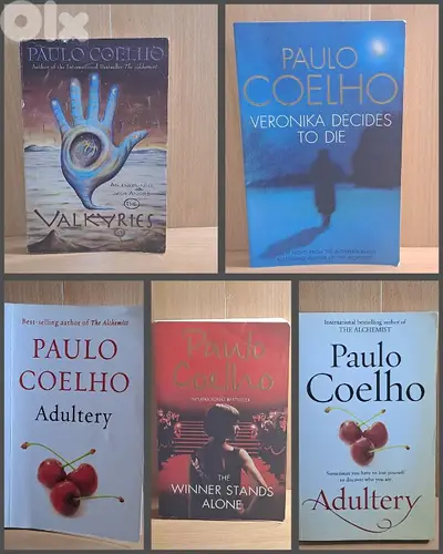Paulo Coehlo 6 books for sale