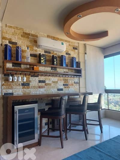 Brand New Apartment For Rent In Amchit شقة للاجار في عمشيت