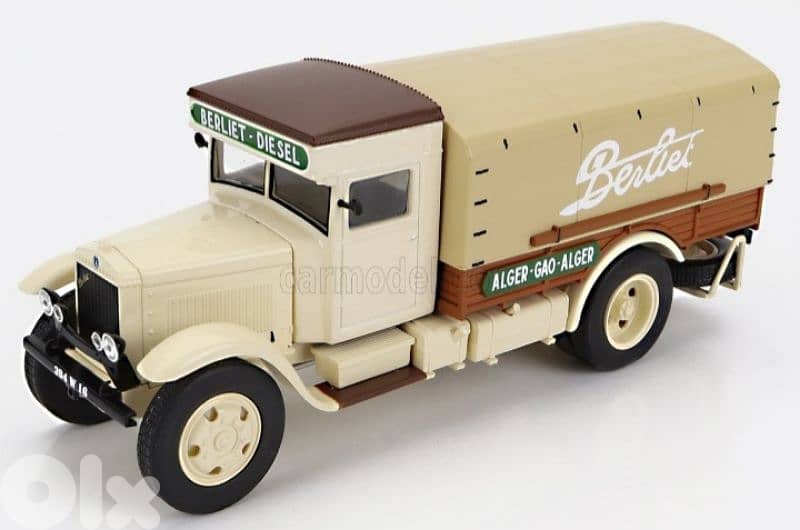 Berliet Truck 1932 diecast car model 1;43. 0