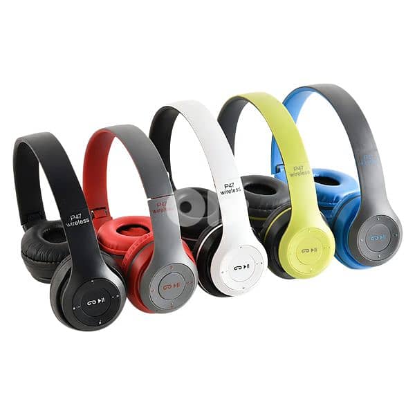 P47 Wireless Headphones Bluetooth 5.0 Earphones Foldable 0