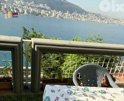Tabarja 50m2 | Sea View | Furnished Studio | Rent | YV