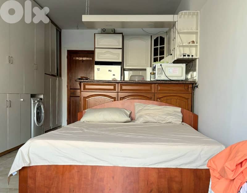Tabarja 50m2 | Sea View | Furnished Studio | Rent | YV 3
