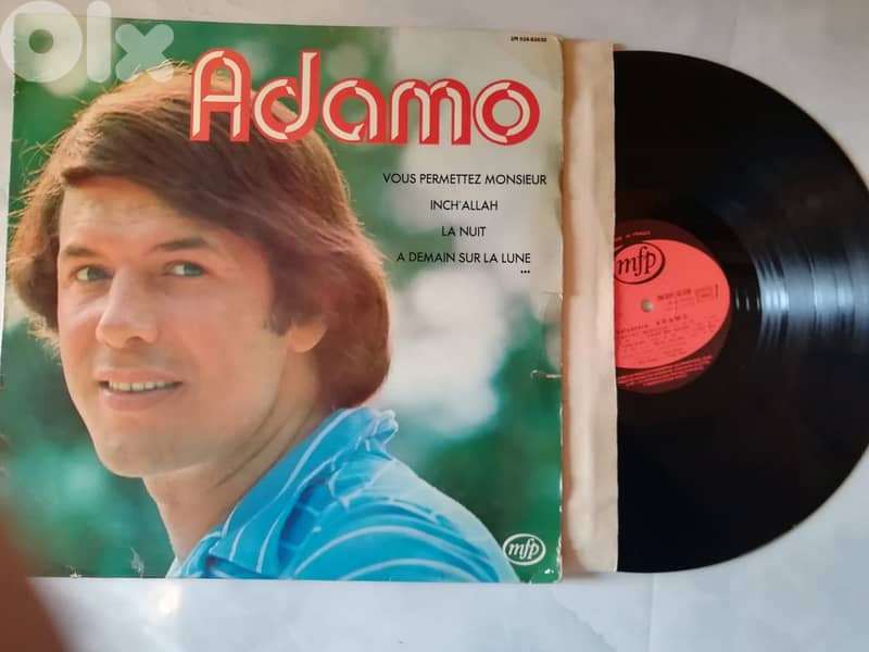 Adamo – Adamo vinyl album 0