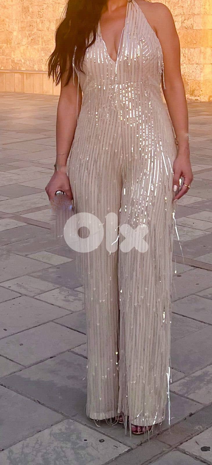 Strass Padded Overall / Rhinestones Jumpsuit for Prom, Wedding. . . 1