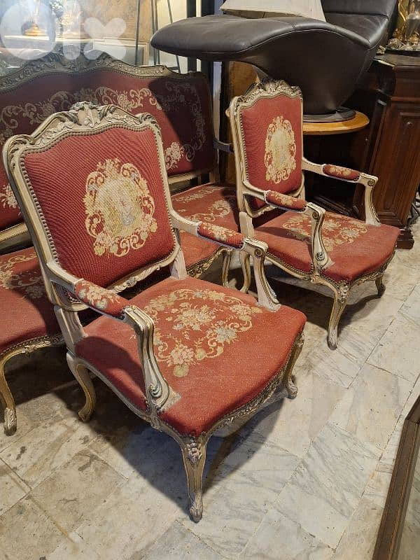 handmade aubisson 3 pieces salon 1