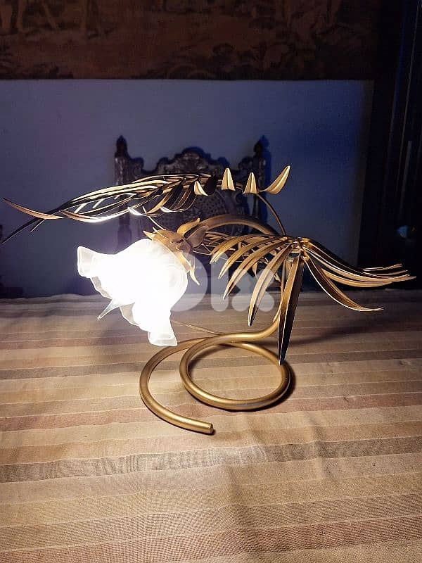 flower shaped ferfoje lamp 0