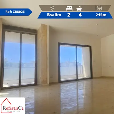 New apartment in Bsalim for sale شقة جديدة للبيع في بصاليم