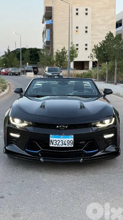 V6 Chevrolet Camaro convertible 2018