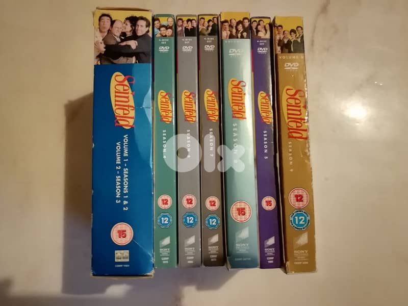 Seinfeld complete series 9 seasons DVDs 0
