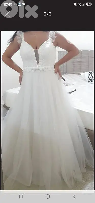 bridel dress used 1 time