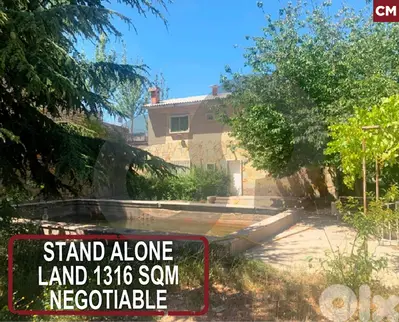 stand alone- Land 1316 SQM - faraya chabrouh REF#CM119317