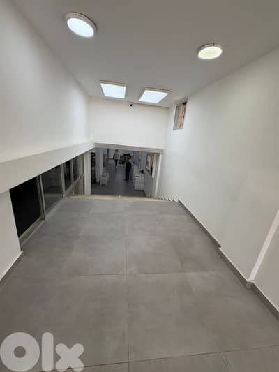 SHOWROOM FOR SALE IN HAZMIEH MAR TAKLA WITH WAREHOUSE, (HA-494)