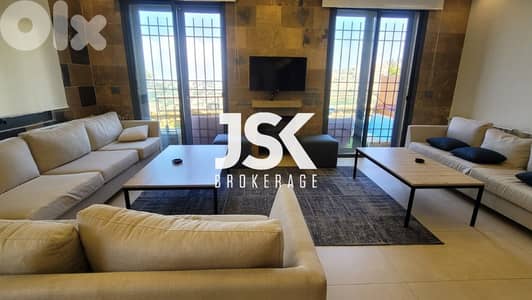 L18749-Furnished Stand Alone Chalet With Garden For Rent in Fakra