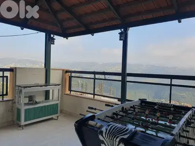 Duplex for rent in broumana دوبلكس للايجار في برمانا