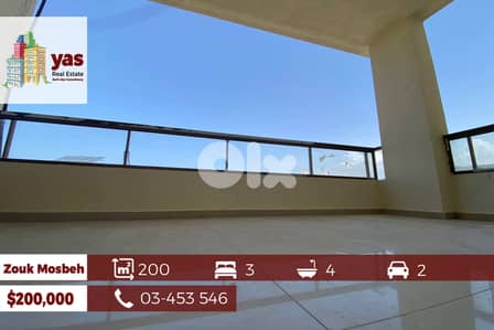 Zouk Mosbeh 200m2 | Brand New | Open View | Modern | EL