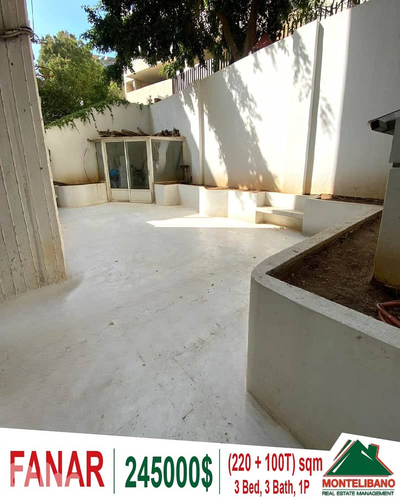 220 sqm Apartment For Sale in Fanar with 100 sqm Terrace !!! 0