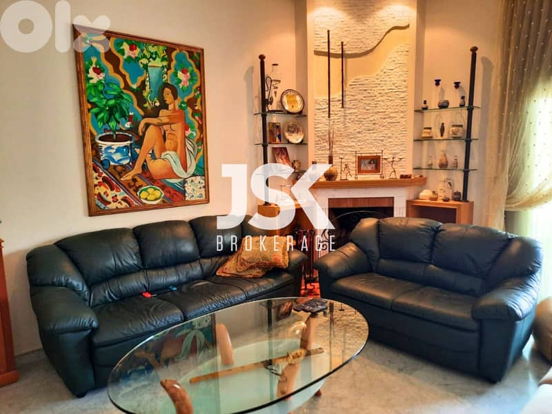 L18771-Apartment For Rent With Garden in Ballouneh 0