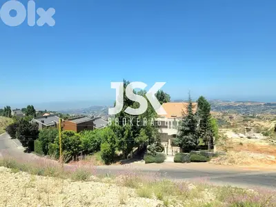 L18776-580 SQM Land For Sale in Tilal Faqra, Kfarzebian