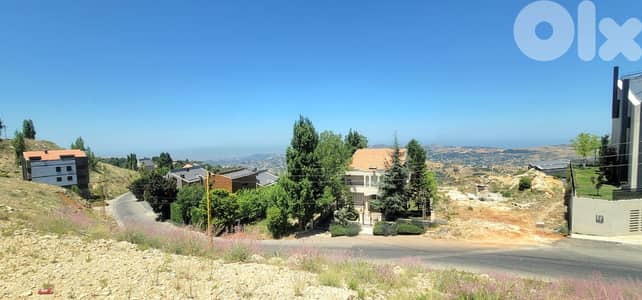 L18776-580 SQM Land For Sale in Tilal Faqra, Kfarzebian