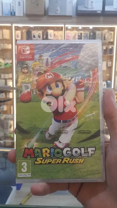 Cd Nintendo Mario golf Super Rush original