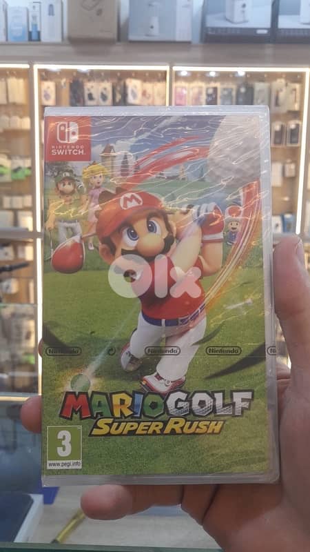 Cd Nintendo Mario golf Super Rush original 0