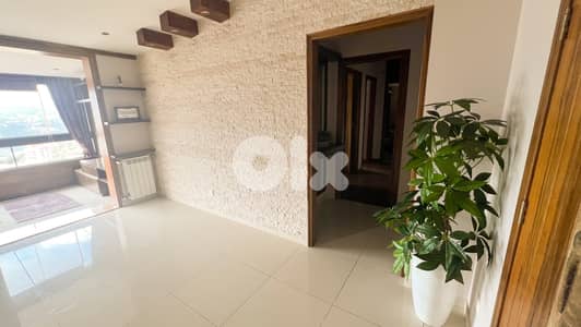 L18787-Cozy Furnished Apartment For Sale in Ajaltoun